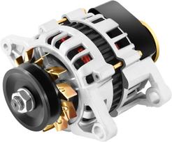 2000W 24V nuolatinio magneto generatorius PMA bešepetėlis žemų apsukų generatorius AC/DC 4500 RPM su ketaus ratu žemės ūkiui United States