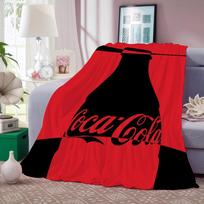Madingas spausdintas C-Coca C-Cola pledas, šiltas ir minkštas, tinkamas miegamajam, svetainei, sofai-lovai, biurui, kelionėms, stovyklavimui 30x40in