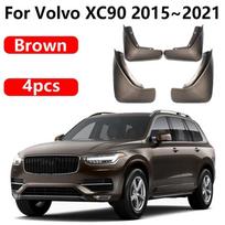 Volvo XC90 Tuning Kėbulo Rinkinys 2018 Priedai 2016- 4 VNT Priekiniai Purvasaugiai Atšvaitai Galiniai Purvasaugiai Ratlankiai Automobilio Priedai balta