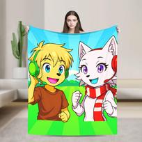 Tylers And Snowi Žaidimų Antklodė Super Minkšta Gatvės Stiliaus Pliušinė Antklodė Sofa Kėdei Iškylai Flanelinė Paklodė Lovos Užvalkalas 30x40in