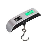 Digital LCD Display 110lb/50kg Electronic Luggage Hanging Scale Suitcase Travel Weighs Bag Weight Balance Portable Scale Tool