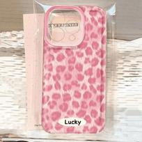 Case For Xiaomi Poco X7 X6 X5 X3 Pro Pink Leopard Print Pattern Clear Soft Phone Cover For Poco F7 F6 F5 M6 Pro Slicone Fundas Poco X6