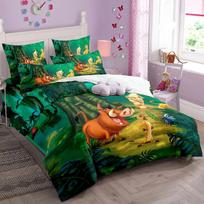 Animacinis liūtas Simba antklodės užvalkalas vaikams, Liūtas Karalius patalynės komplektas, Paaugliui berniukui viengulė Twin dydžio patalynės komplektai pledai Dovana 135x200cm