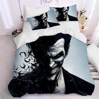 Joker Romeo Duvet Cover Pillowcase Bedding Set Joker Origin Adult Boy Girl Bedroom Decoration Children Single Double Large Size EU Single(135*200cm)3pcs