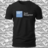 Goldman Sachs Banko Logotipo Marškinėliai Juokingi Dydis S-5XL Pagaminta JAV Unisex Marškinėliai S