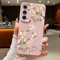 Vyšnių žiedų Sakura dėklas Samsung Galaxy S24 S26 S23 S22 S25 Ultra S21 FE A17 A37 A16 A36 A56 A15 A25 A35 A57 A54 A55 5G telefonams For Samsung Galaxy S24
