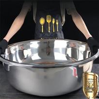 Fú Ōu 304 nerūdijančio plieno maistinio apvalaus praustuvo 50cm skersmens spalva