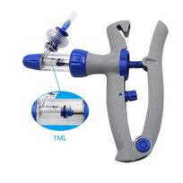 1/2/5ml Automatinis veterinarinis nuolatinis švirkštas Reguliuojamas su buteliuku Gyvūnų injekcijos vakcina galvijams Kiaulėms Galvijams Avims M