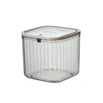 Transparent Mini Desktop Storage Box, with Pop-Up Lid, Waterproof Multifunctional Storage Container, Laundry Detergent Dispenser Storage Box S skaidri