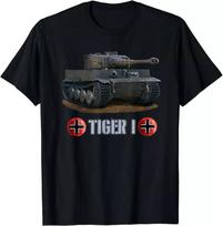 Naujas Pasaulinio karo 2 Vokiečių Tankas Tiger Fu Marškinėliai S-5XL, juoda spalva Unisex Marškinėliai XXXL