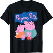 Peppa Pig 20-ojo jubiliejaus visos šeimos portreto marškinėliai XXXL įvairiaspalvis