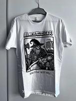 Juodoji magija ss Spektrinė ekstazė trumpomis rankovėmis balti marškinėliai Unisex T-shirt XXXXL
