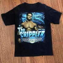Kolekcija Chris Benoit Crippler Juodi medvilniniai marškinėliai Dydis S-5XL Unisex marškinėliai S