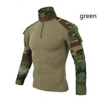 Nauji taktiniai kamufliažiniai kariškių uniformų drabužiai, vyriški, armijos, daugiakameriai, medžioklės kovos marškinėliaiJ XXXL juoda