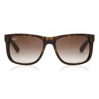 Ray Ban Rb4165 Justin 710 13 Men Sunglasses Rubber Light Havana/55-16-145