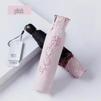 Paradise Umbrella 3881E Love Cherry Automatic Foldable Sun/Rain Umbrella