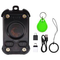 ABUO-Chameleon Ultra Chameleon V2.0 RFID išmaniojo lusto skaitytuvas NFC emuliatorius kopijuoklis+ CUID raktų pakabukas 125Khz 13.56Mhz kortelių dekoderis juoda