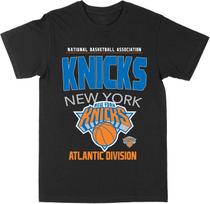 Philcos NBA New York Knicks Division Arch Vardas Juodi Marškinėliai S juoda