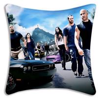 Fast And F-Furious MOVIEs Pillow Covers Cartoon Sofa Decorative Home Double-sided Printing Short Plush Cute Cushion Cover 30cmx30cm