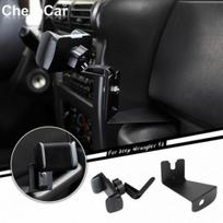 MultiFunction Cell Phone Holder Walkie Talkie Mount Bracket for Jeep Wrangler TJ
