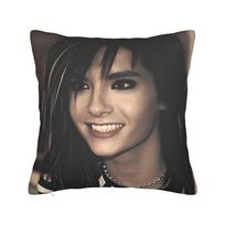 Tom Kaulitz Bill Kaulitz Pagalvių užvalkalai Kawaii pagalvės užvalkalas svetainei lovai kėdei minkštas pagalvės užvalkalas 12x12Inch
