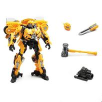 Transformuojamas robotas žaislas automobilis lydinio plastiko anime filmo Bumblebee veiksmo figūrėlė serija vaikų gimtadienio dovana