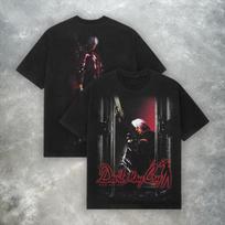 Devil May Cry Marškinėliai Retro Y2K vaizdo žaidimų Marškinėliai Gotikinis gatvės stilius Laisvi kasdieniai marškinėliai poroms visais sezonais 4XL