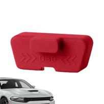 OBD prievado užraktas nuo vagysčių, OBD dangtelio užraktas - Vandeniui atsparus OBD sąsajos dangtelis | See description raudona
