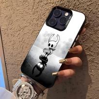 Hot H-Hollow K-Knight Game Phone Case For iPhone 17,16,15,14,13,12,11,Pro,XS,Max,Plus,Mini,SE4,E Black Matte Shockproof Cover iPhoneX