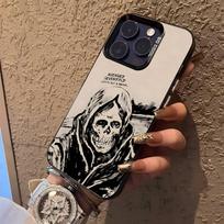 A-Avenged S-Sevenfold Rock  Dėklas telefonui iPhone 16,15,14,13,12,11,Pro,XS,Max,Plus,Mini,SE Juodas Cukraus Matinis Smūgiams Atsparus Dangtelis iPhone11