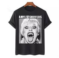 Amyl And The Sniffers No More Tears Unisex Marškinėliai Medvilniniai Pilno Dydžio Unisex T-Shirt L
