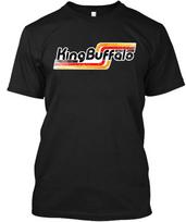 NWT Karalius Bizonas Amerikietiškos Psichodelinės Muzikos Grafinio Meno Logotipo Marškinėliai Dydis S-4XL Unisex Marškinėliai L