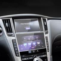 Skirta Infiniti Q50 Q60 2016- Automobilio GPS navigacijos plėvelė LCD ekrano grūdinto stiklo apsauginė plėvelė Atspari įbrėžimams plėvelė Priedai