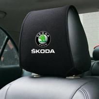 Automobilio galvos atramos užvalkalas Automobilio galvos pagalvės užvalkalas Automobilio lipdukas Skoda SUPERB RAPID KAROQ FABIA YETI Octavia KAMIQ KODIAQ printed