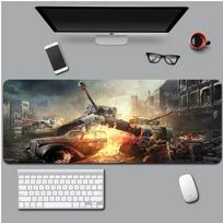 World of Tanks pelės kilimėlis Naujas didelis 900X400mm pelės kilimėlis Nešiojamojo kompiuterio WOT žaidimų klaviatūros stalo kilimėliai Žaidimų priedai Size 700x300