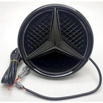 Automobilio priekinės grotelės žvaigždės emblema LED apšviečiamas logotipas Baltas Mėlynas Raudonas šviesos Mercedes Benz W205 C E R ML GL GLA CLA CLS 2013-2016 Glowing blue juoda