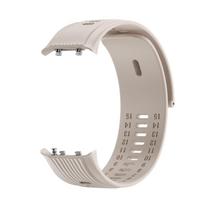 HUAWEI Watch D2 Silikoninis Dirželis Minkštas Sportinis Dirželis Pakeičiamas Apyrankė Kvėpuojanti Laikrodžio Juosta HUAWEI Watch D2 Riešo Dirželiui For Watch D2 pilkai balta spalva