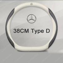 Automobilio vairo dangtelio emblemos priedai Mercedes Benz W211 W203 W204 W210 W124 AMG W202 CLA W212 A B C E S klasei Style1 Round Black
