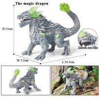 Oenux Fenixas Kerberas Ledo Monstras Modelis Kerberas Grifonas Drakonas Dinosaurai Veiksmo Figūrėlės Gyvūnai Žaislų Kolekcija Vaiko Dovana