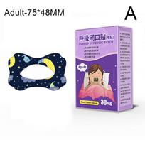 30 vnt./dėžutė Anti-Snoring burnos lipdukai vaikams, suaugusiems, nakties miegui, lūpų, nosies, laisvam kvėpavimui, burnos uždarymo ortozė