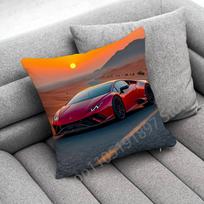 Automobilis Sportas L-Lamborghinis-S Pagalvės užvalkalas 55x55cm 30cm 50cm 45cm 40cm Kvadratinei kėdei Pagalvės užvalkalas 30cmx30cm