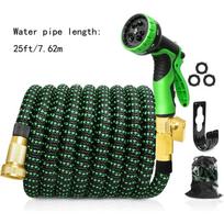 Expandable Garden Hose 25/50/75/100ft No-Kind Flexible Water Hose For Outdoor Use With 8 Nozzles One Size