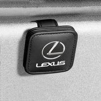 Car Sunglasses Holder Magnetic Leather Clip Ticket Holder For LEXUS RX300 RX330 RX350 IS250 LX570 Is200 Is300 Ls400 Accessories