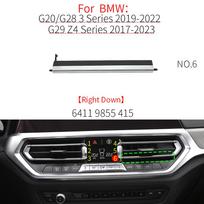 BMW G20 G29 G01 Automobilio Priekinės Oro Angos Grotelių Spaustukas Apdailos Dalys Kondicionieriaus Angos Remonto Rinkinys BMW 3 Serijos 320 323 X3 Z4 64119855415 Middle Left No.1