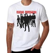 RADIO BIRDMAN marškinėliai Grafiniai marškinėliai vyrams Medvilniniai marškinėliai 100% medvilnės marškinėlis moterims Naujas marškinėlis 2026 M black