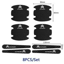 Automobilio durų rankenėlių apsauginės nuo įbrėžimų lipdukai Citroen C4 C3 C5 C1 DS3 DS5 DS4 Berlingo Jumper ZX Xsara 2 Spacetourer Numero 9 Tubik