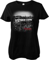 System Of A Down Oficialiai Licencijuoti Toxicity Moteriški Marškinėliai S juoda