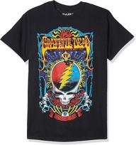 Liquid Blue Men's Steal Your Trippy T-Shirt S juoda