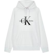Calvin Klein raidžių spaudinio patogus laisvo kirpimo raglano rankovių džemperis Vyriškas džemperis Šviesiai baltas J326969-YAF M gray