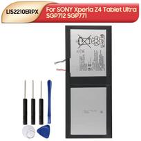 Įkraunama ličio baterija SONY Xperia Z4 Tablet Ultra SGP712 SGP771 LIS2210ERPX planšetiniam kompiuteriui 6000mAh